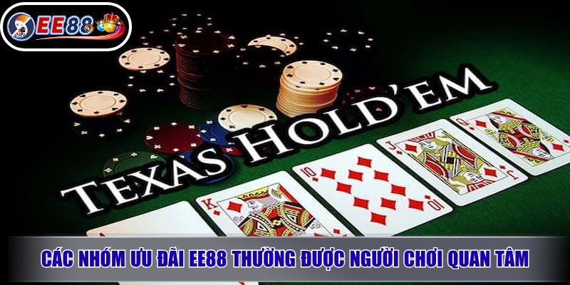 Khuyến Mãi EE88 Mới Nhất: Điều Kiện & Cách Nhận 3 Các nhóm ưu đãi EE88 thường được người chơi quan tâm